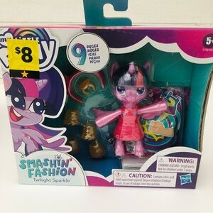 My Little Pony Smashin' Fashion Twilight Sparkle Pony Toy NEW